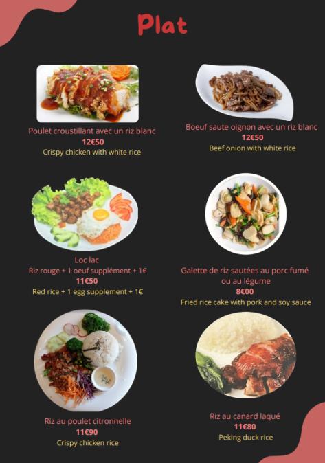 Chez Tofe - Menu Image 1