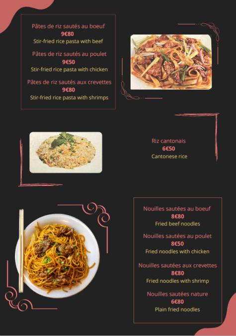 Chez Tofe - Menu Image 4